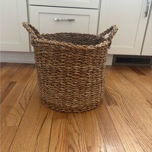 Woven Basket Home Accent - Brown